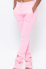 Load image into Gallery viewer, “Pink” 18 $tackz Sweat Pants