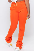 Load image into Gallery viewer, “Orange” 18 Stackz - Sweat Pants